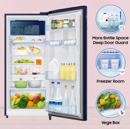 Samsung RR23D2E23UZ 215 L 3 Star Single Door Refrigerator