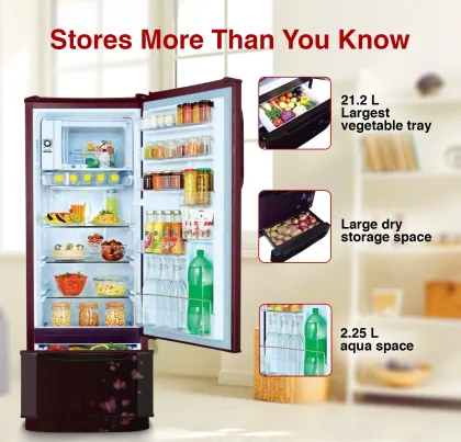 Godrej RD EDUO 270C TDI 237 L 3 Star Double Door Refrigerator