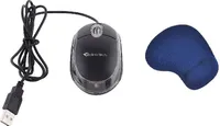 Technotech Usb Optical Mouse With Mouse Pad Comfort COMBO