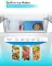 BLACK+DECKER BRF1800GIMW 18 Cu Ft French Door Refrigerator