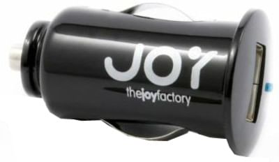 JOY ACC109 Power Bullet X-Low-profile 10W (2.1A) Rapid USB Car Charger with Automatic Surge Protection for iPad, iPhone, BlackBerry, Tablet and Smartphone