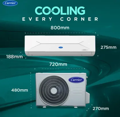 Carrier CAI12EE3R36F0 1 Ton 3 Star 2026 Inverter Split AC