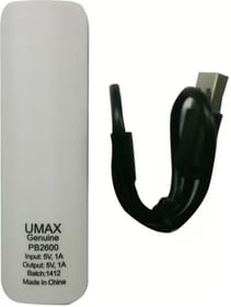 UMAX 2600 mAh Power Bank