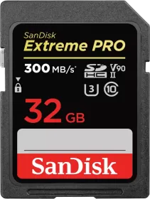 SanDisk Extreme Pro 32 GB SDHC UHS-II Memory Card