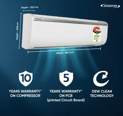 Daikin FTKP50XV16VKA 1.5 Ton 4 Star 2026 Inverter Split AC