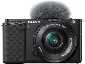 Sony Alpha ZV-E10 24MP Mirrorless Camera with 16-50mm Lens