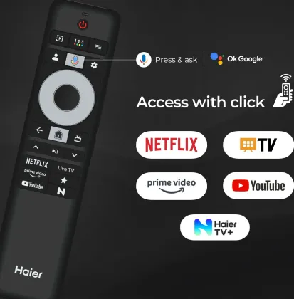 Haier H6G 55 inch Ultra HD 4K Smart QLED TV (55H6G)