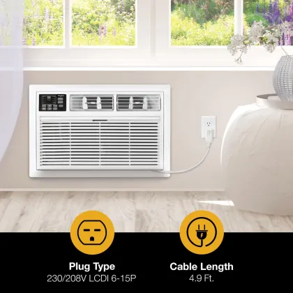 Whirlpool WHAT142-2BW 14000 BTU 230V Window AC