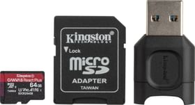 Kingston Canvas React Plus 256GB USB 3.2 Class 10 Memory Card