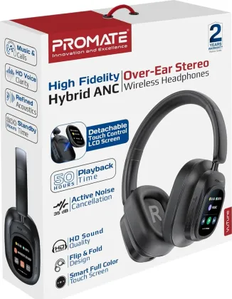 Promate ‎VuTune Wireless Headphones Price in India 2025, Full - Main Image