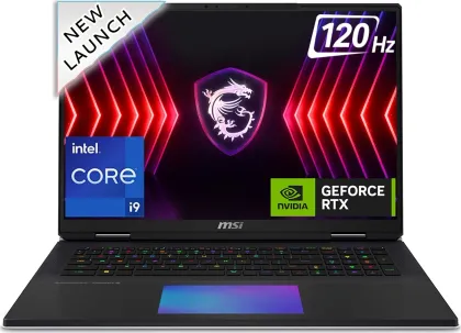 MSI Titan 18 HX A14VHG-207IN Gaming Laptop (14th Gen Core i9/ 64GB/ 2TB SSD/ Win11 Home/ RTX 4080)