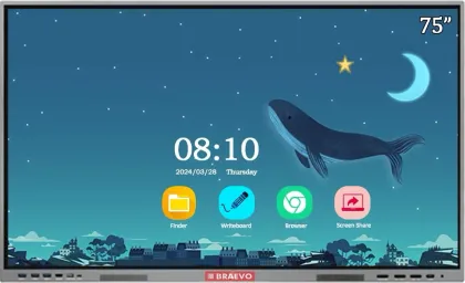 Braevo BR-75 75 inch Ultra HD 4K Smart Interactive Panel