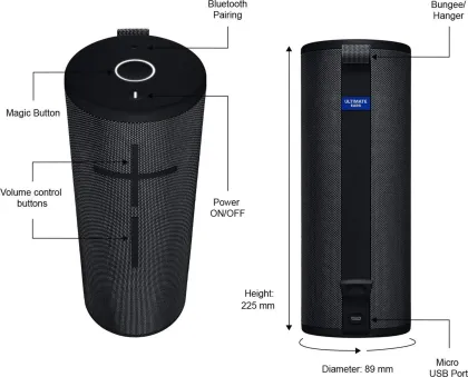 Ultimate Ears Megaboom Bluetooth Speaker