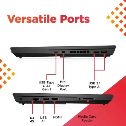 HP Omen 15-ek0024TX Laptop (10th Gen Core i7/ 16GB/ 1TB SSD/ Windows 10/ 8GB Graph)
