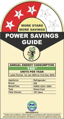 IFB IFBDC-2233FBS 197 L 3 Star Single Door Refrigerator