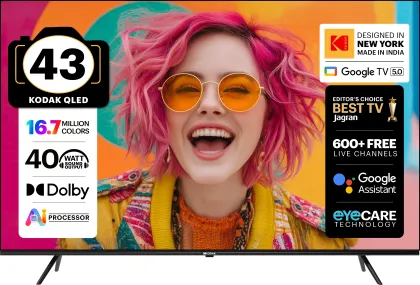 Kodak 43FST5050 43 inch Full HD Smart QLED TV
