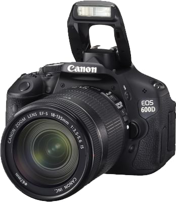 Canon EOS 600D DSLR (EF-S 18-135mm IS)