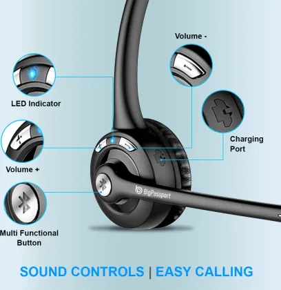 Bigpassport Pro-Air BP6 Wireless Headphones