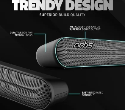 Artis BT X5 60W Bluetooth Soundbar Price in India 2025, Full Specs