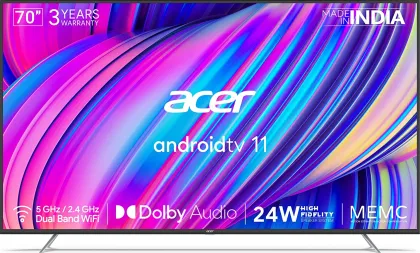 Acer XL Series AR70AR2851UD 70 inch Ultra HD 4K Smart LED TV