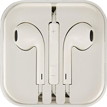 Apple EarPhone with Remote & Mic (White)