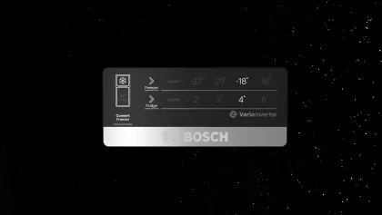 Bosch CTC35K22NI 334 L 2 Star Double Door Refrigerator