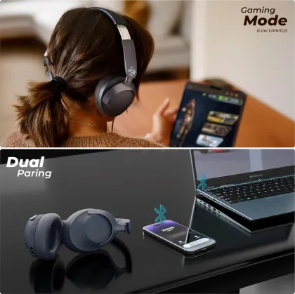 Zebronics Zeb-Silencio 111 (Duke 3) Wireless Headphones