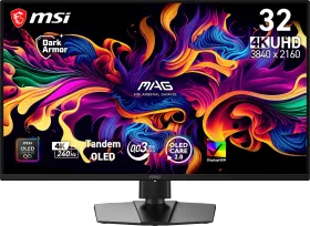 MSI MAG 321UP QD-OLED X24 32 inch Ultra HD 4K Gaming Monitor