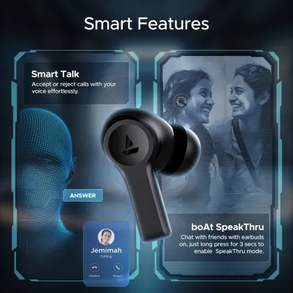 boAt Airdopes Flex 454 ANC True Wireless Earbuds