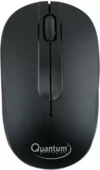 Quantum Wireless Optical Mouse (QHM271, Black)