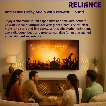 Reliance RW24NS3972HD 24 inch HD Ready LED TV