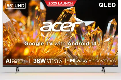 Acer Ultra V Series 55 inch Ultra HD 4K Smart QLED TV (AR55QDVGU2875BD)