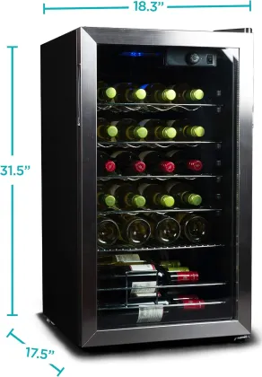 BLACK+DECKER BD61536 26 Bottle Wine Fridge