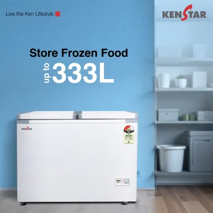 Kenstar 300VCF3DDKS25V1 333 L Double Door Deep Freezer