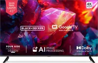 Black+Decker Series 1 43 inch Ultra HD 4K Smart LED TV (BXTVGU43UD28… - Price Drop