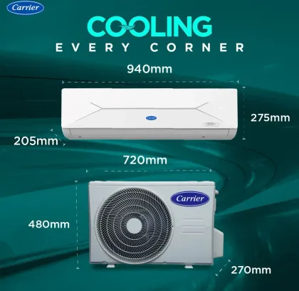 Carrier CAI18EE3R36W1 1.5 Ton 3 Star 2026 Inverter Split AC