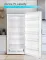 BLACK+DECKER BUC2120MW 21.2 Cu Ft Single Door Refrigerator