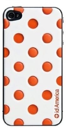 id America iPhone 4/4S Cushi Dot Soft Mobile Skin Sunkist