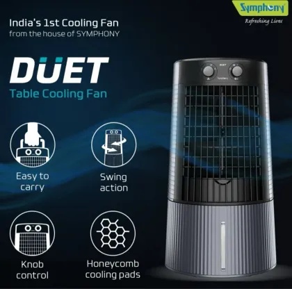 Symphony Duet 5 L Personal Air Cooler