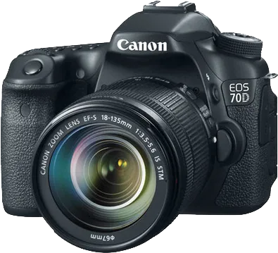 Canon EOS 70D DSLR (EF-S 18-135mm IS STM)
