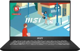 MSI Modern 14 C12M-495US Laptop (12th Gen Core i3/ 8GB/ 512GB SSD/ Win11)