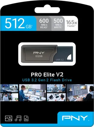 PNY PRO Elite V2 512 GB USB 3.2 Gen 2 Flash Drive - image 4