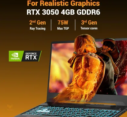 Asus TUF Gaming A15 2026 FA506NCG-HN443WS Gaming Laptop (AMD Ryzen 7 155/ 16GB /512GB SSD/ Win11 Home / 4GB Graph)