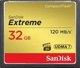 Sandisk Extreme 32GB Compact Flash Memory Card