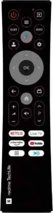 Realme TechLife 43UHDGQRDDRQ 43 inch Ultra HD 4K Smart QLED TV