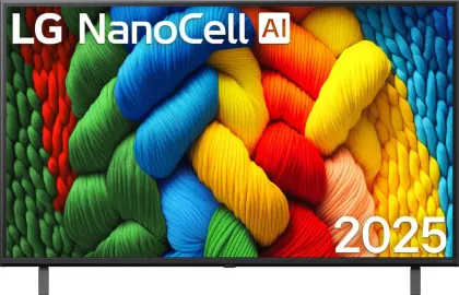 LG NanoCell NANO 83A 43 inch Ultra HD 4K Smart LED TV (43NANO83A6A)