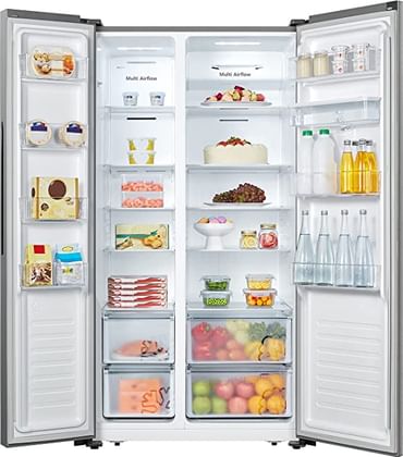 Hisense RS564N4SSNW 564 L Side-by-Side Door Refrigerator