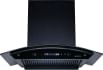 Elica Curve FL 600 BLDC HAC LTW MS Nero Auto Clean Wall Mounted Chimney