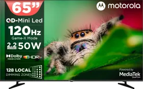 Motorola 65UHDGMMWBIQ 65 inch Ultra HD 4K Smart QD-Mini LED TV