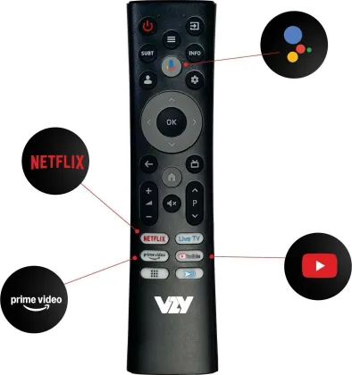 VZY X43UHQG5AV 43 inch Ultra HD 4K Smart QLED TV